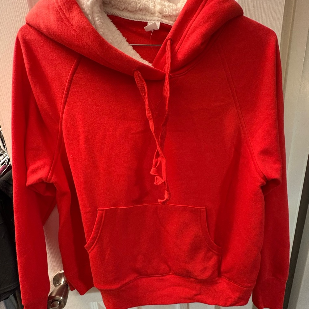 Old Navy Vibrant Red Women's Hoodie